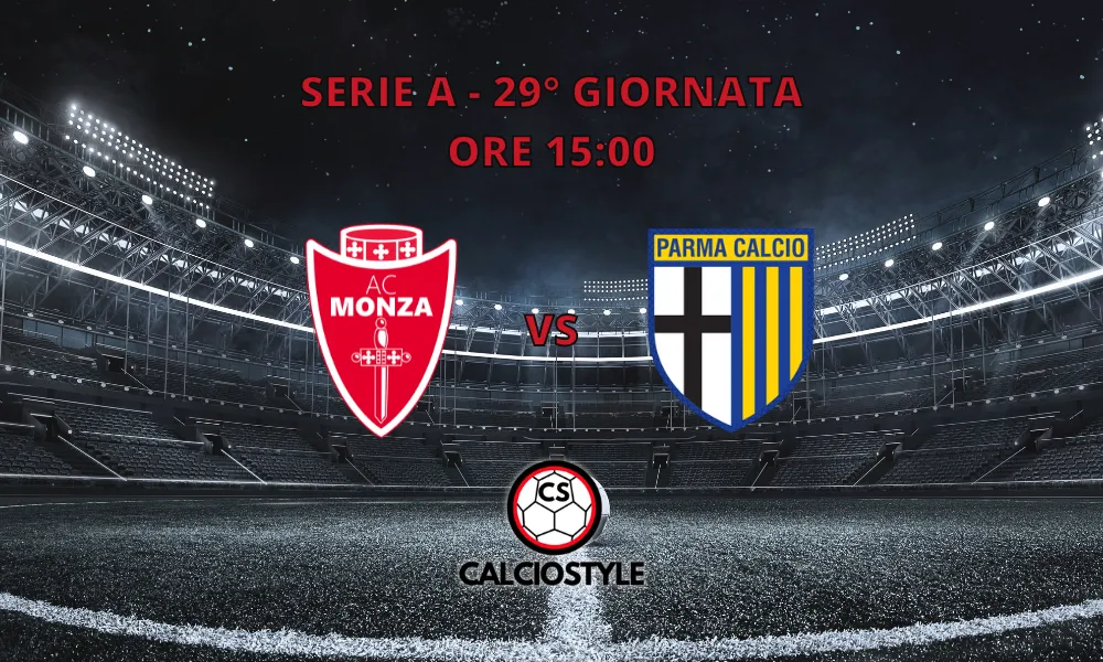 Monza-Parma 1-1. Goal e Highlights