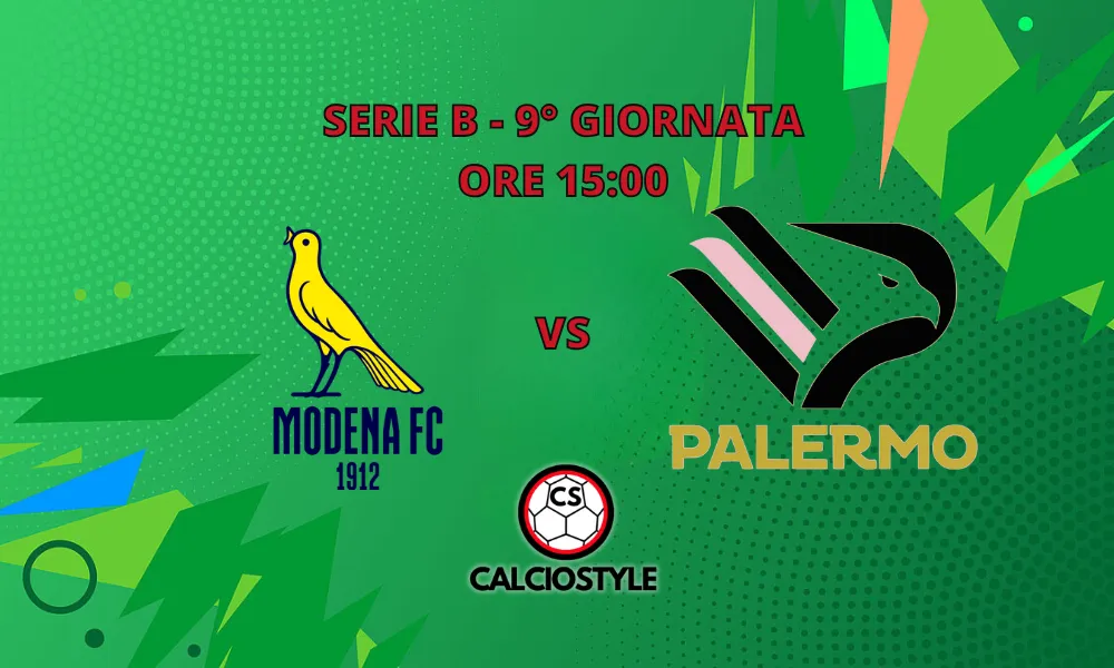 Modena-Palermo, le probabili formazioni e dove vederla