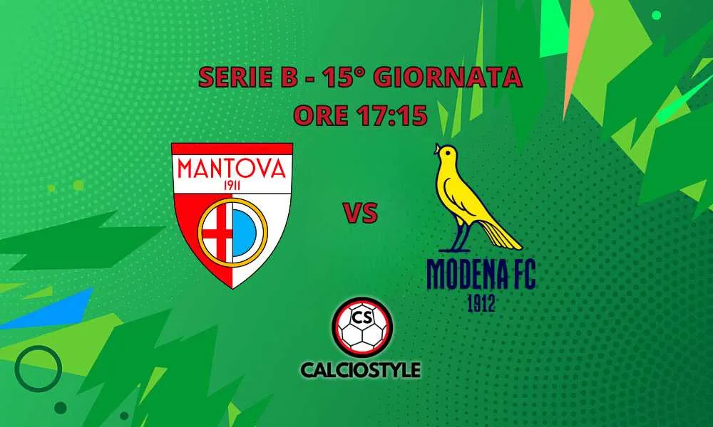Mantova-Modena, le probabili formazioni e dove vederla