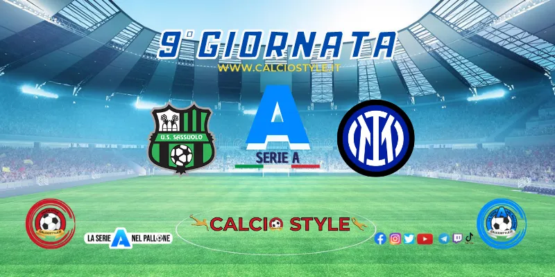 Sassuolo-Inter: probabili formazioni e dove vederla