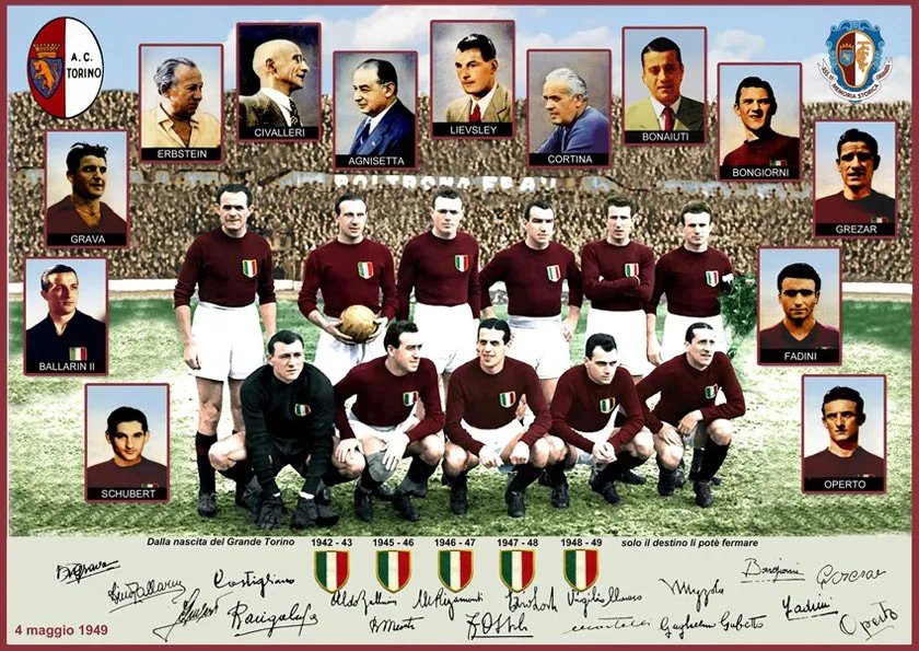Torino, 75 anni fa era Grande e fu annientato