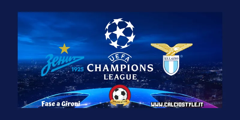 Zenit San Pietroburgo-Lazio: probabili formazioni e dove vederla