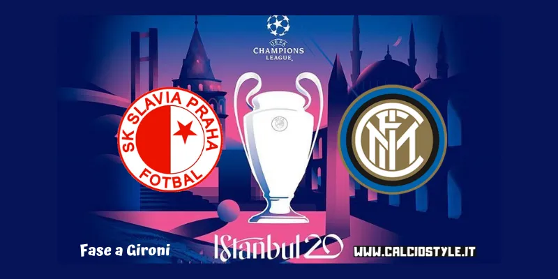 Slavia Praga-Inter: probabili formazioni e dove vederla