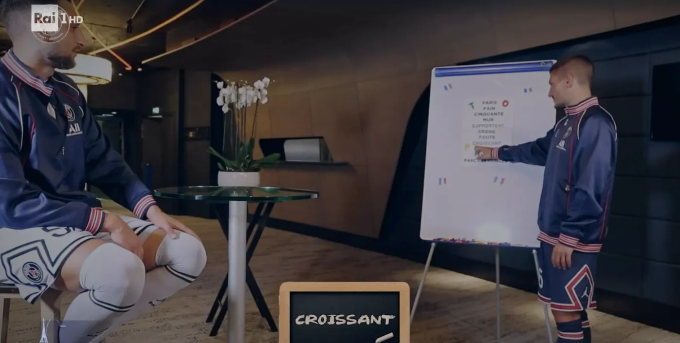 Donnarumma lezione di francese