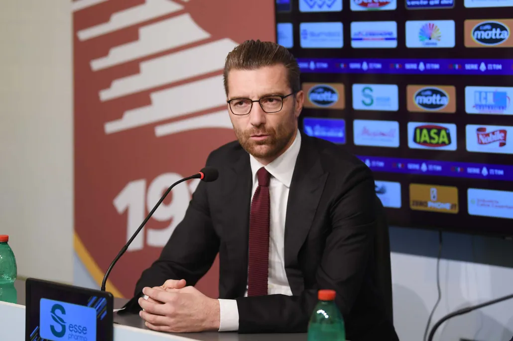 Salernitana, carica De Sanctis: ''Adesso ci temono per la zona salvezza''.