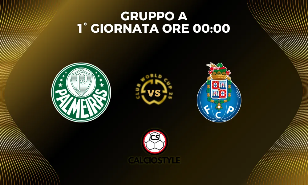 Palmeiras-Porto: probabili formazioni e dove vederla