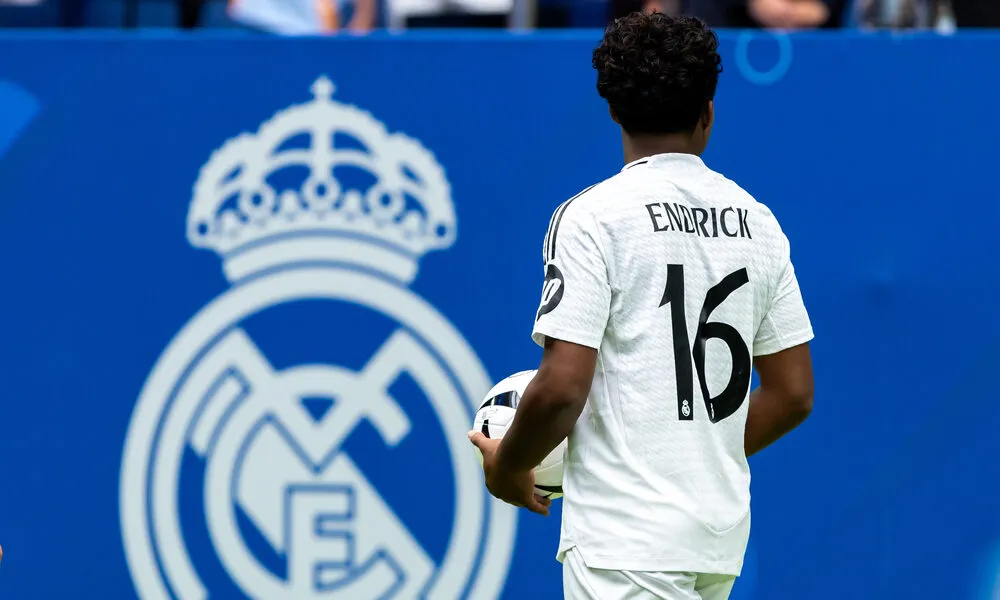 endrick, real madrid, Lione, Roma
