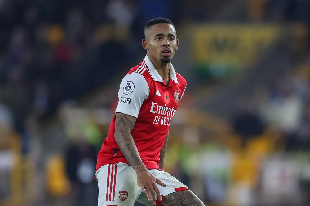 Arsenal, momento d'oro per Gabriel Jesus: 6 gol nelle ultime 4 partite