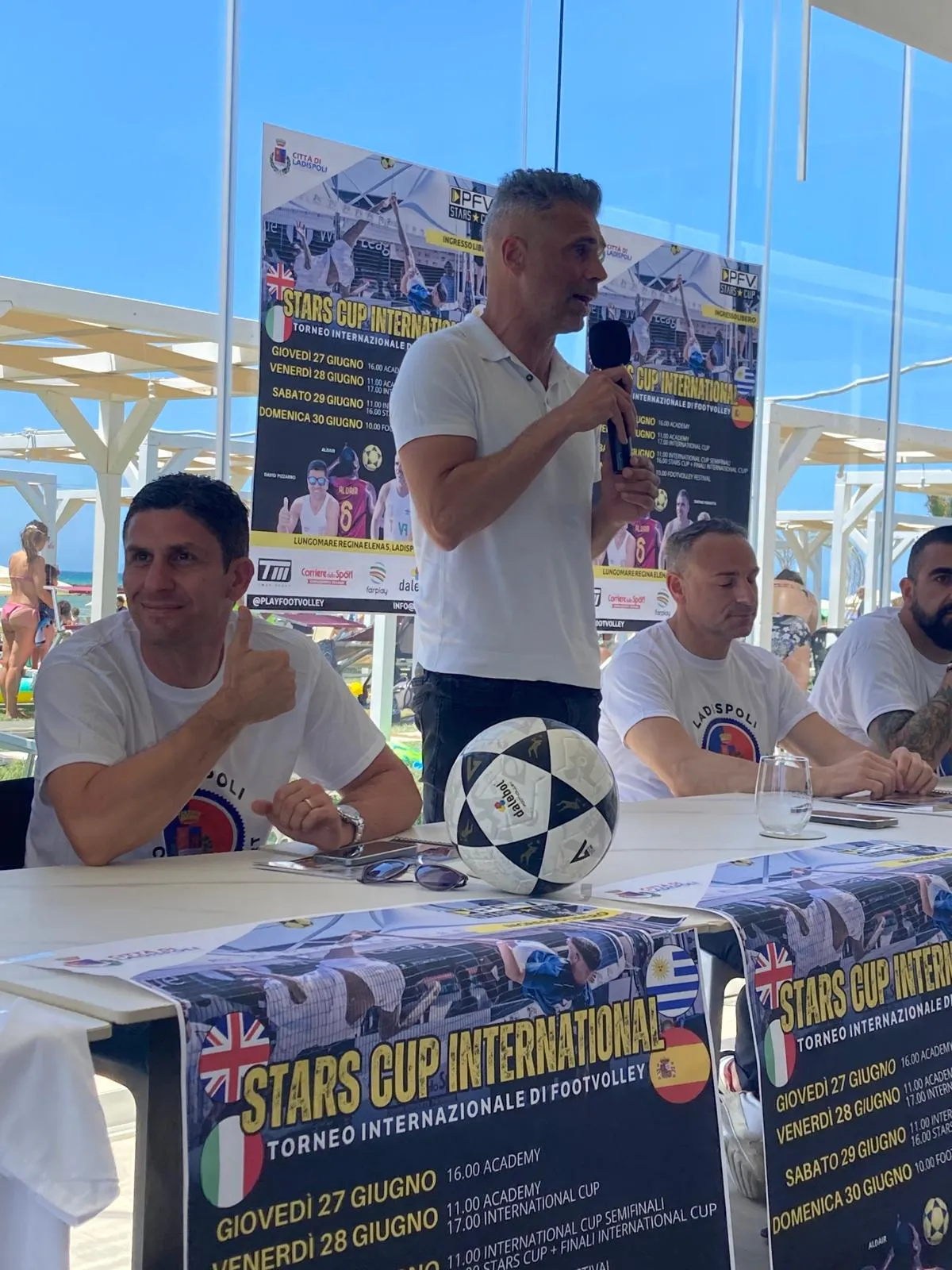 Footvolley, Tonetto, Ladispoli
