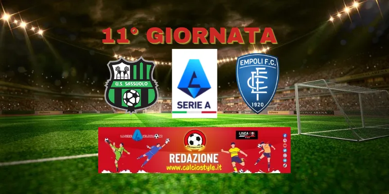 Sassuolo-Empoli: probabili formazioni e dove vederla