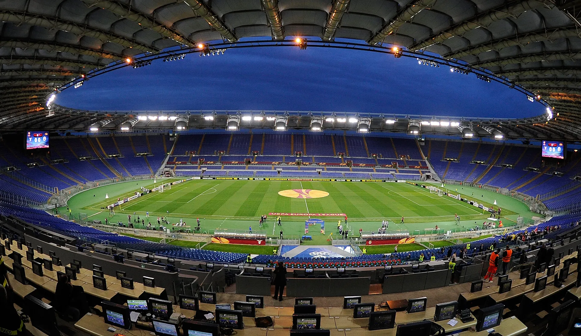 Sport allo Stadio Olimpico di Roma