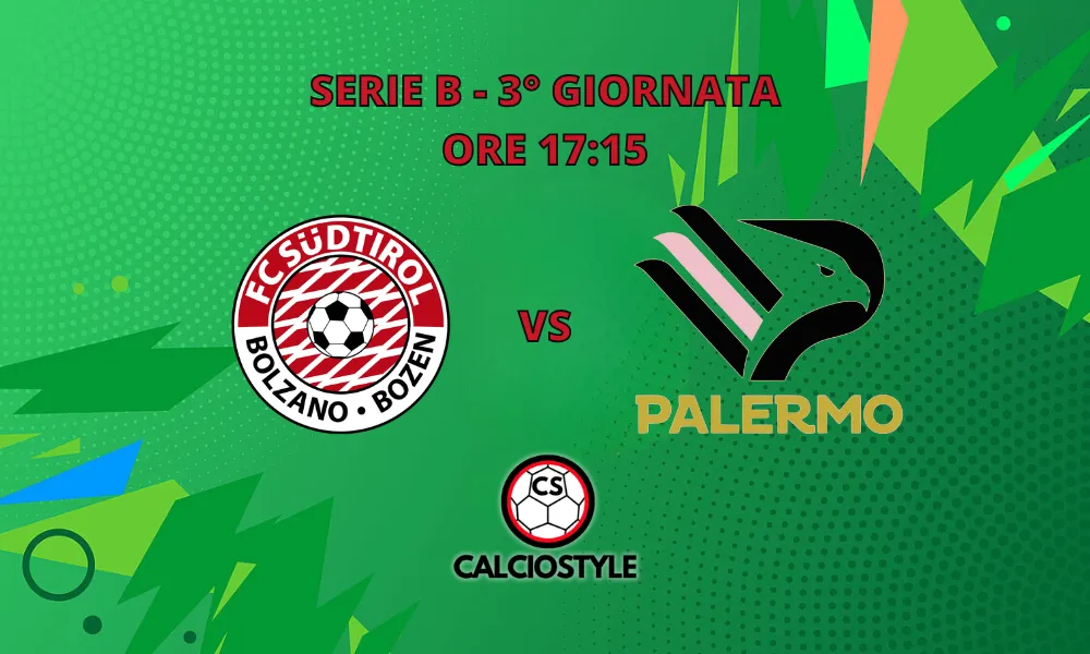 Sudtirol-Palermo: probabili formazioni e dove vederla