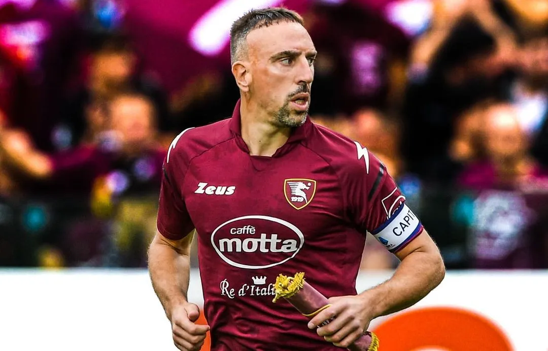 Salernitana: Franck Ribery trova un nuovo ruolo