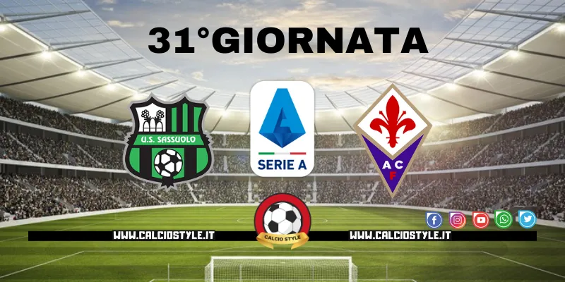 Sassuolo-Fiorentina: probabili formazioni e dove vederla