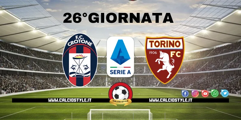Crotone-Torino: probabili formazioni e dove vederla