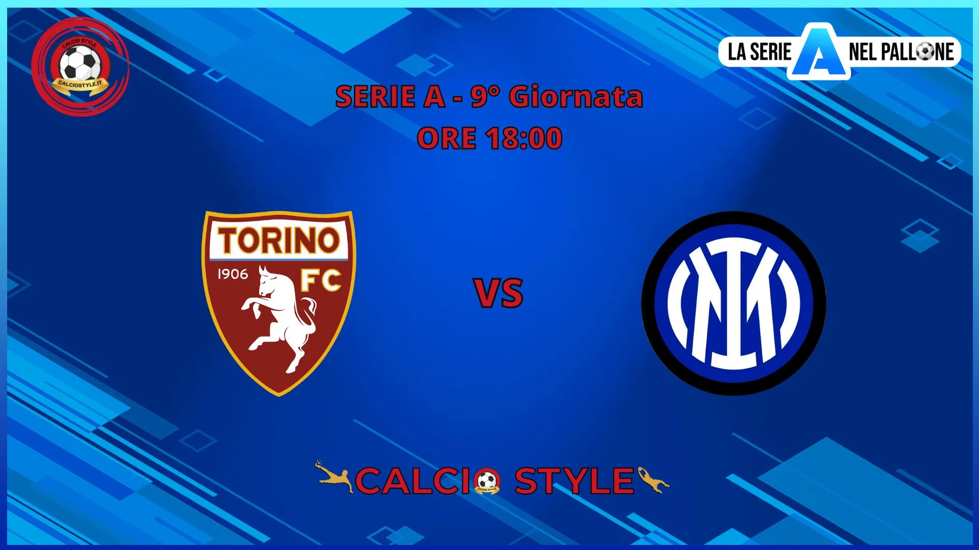 Torino - Inter: le formazioni ufficiali