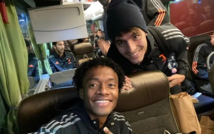 Cuadrado-Morata, siparietto social: "Alla fine non era fuorigioco"