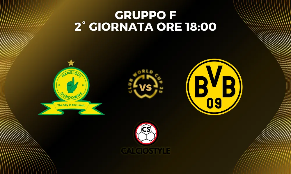 Mamelodi-Borussia Dortmund 3-4, spettacolo e gol: tedeschi in vetta
