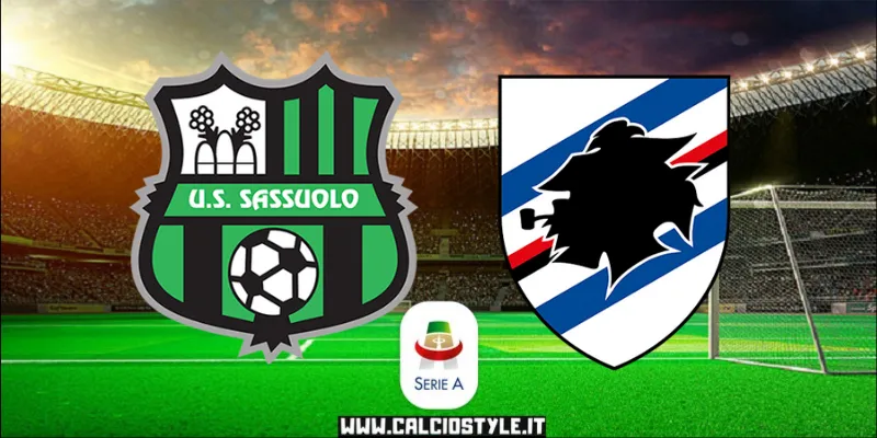 Sassuolo-Sampdoria: probabili formazioni e dove vederla