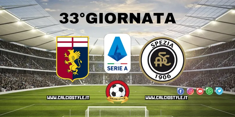 Genoa-Spezia: probabili formazioni e dove vederla