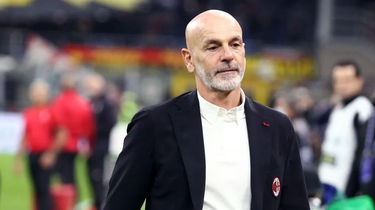 Ultim'ora Milan, premiato Pioli: è sua la Panchina d'Oro