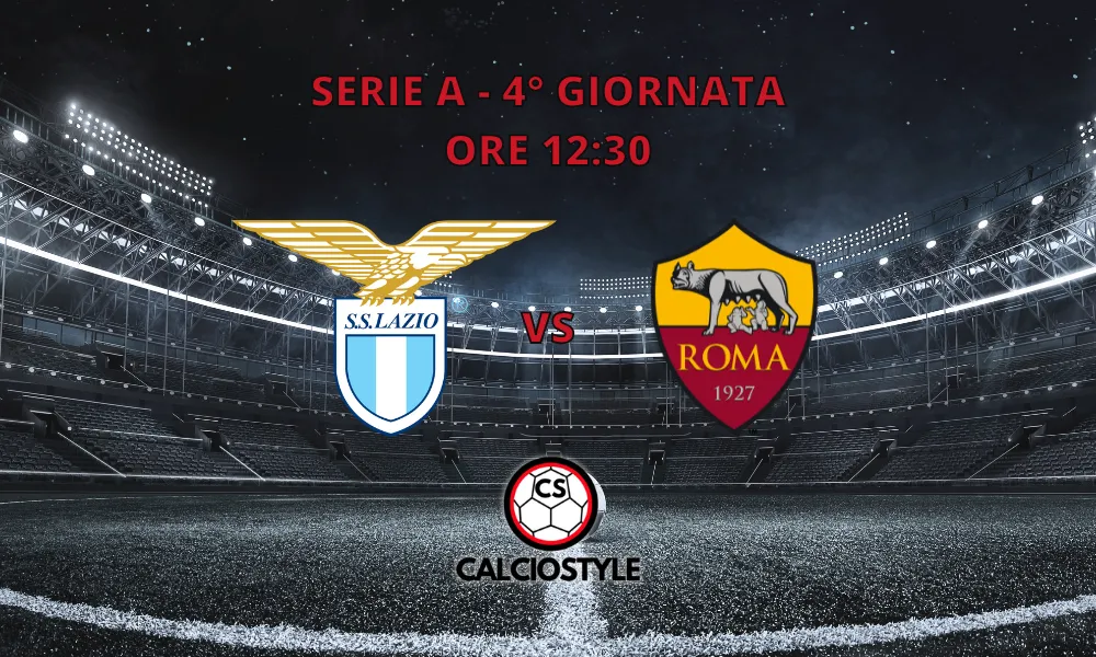 Lazio-Roma, le formazioni ufficiali