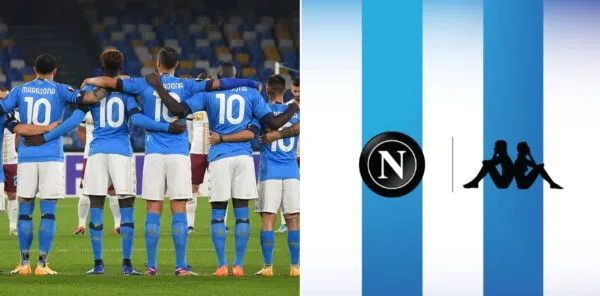 Napoli, contro la Roma una nuova maglia in onore di Maradona