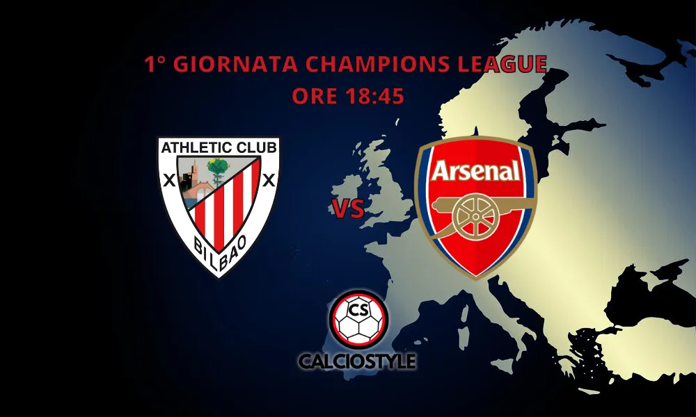 Athletic Bilbao-Arsenal, le probabili formazioni e dove vederla