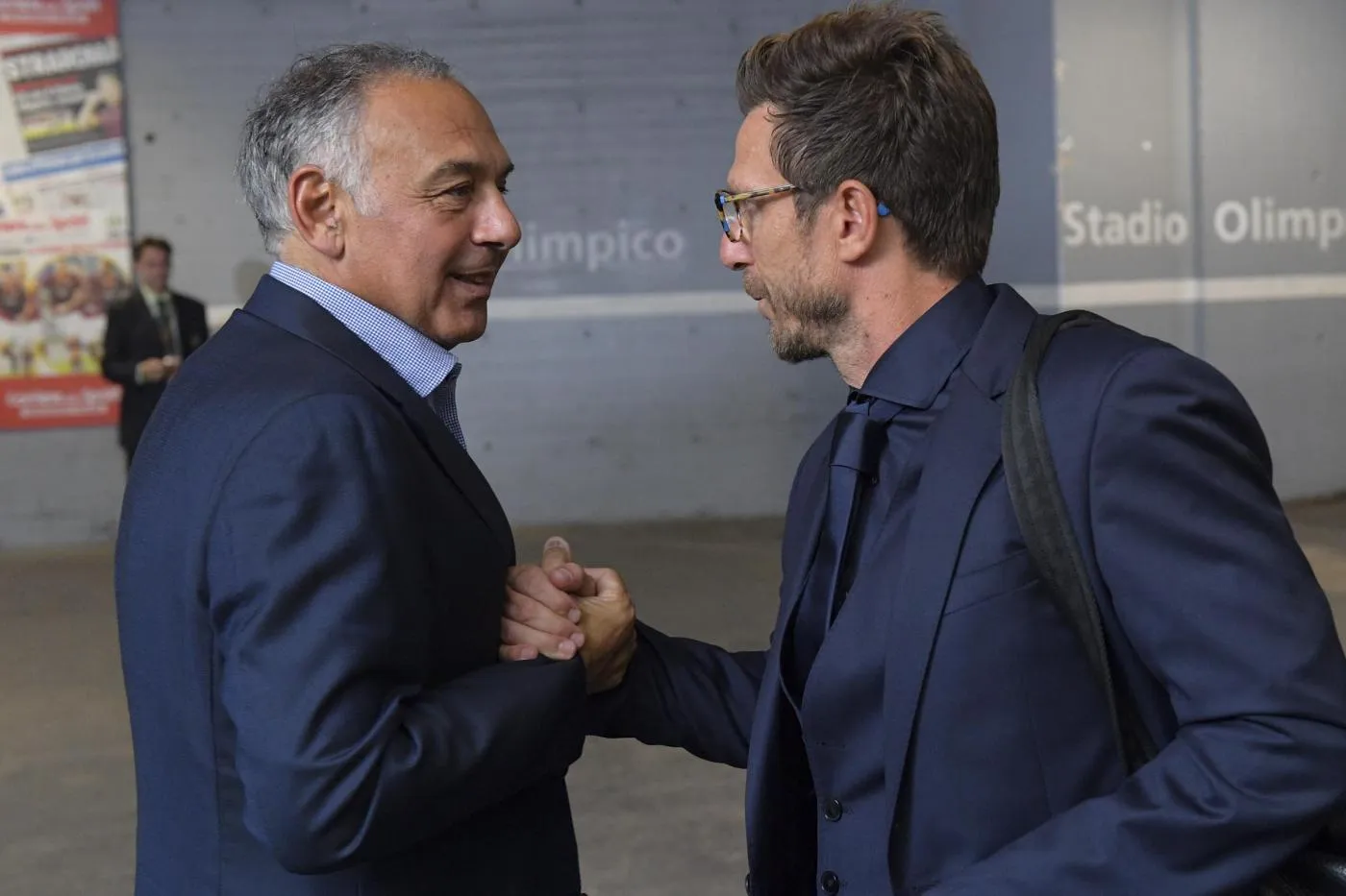 Roma: Le parole di Pallotta e Di Francesco.
