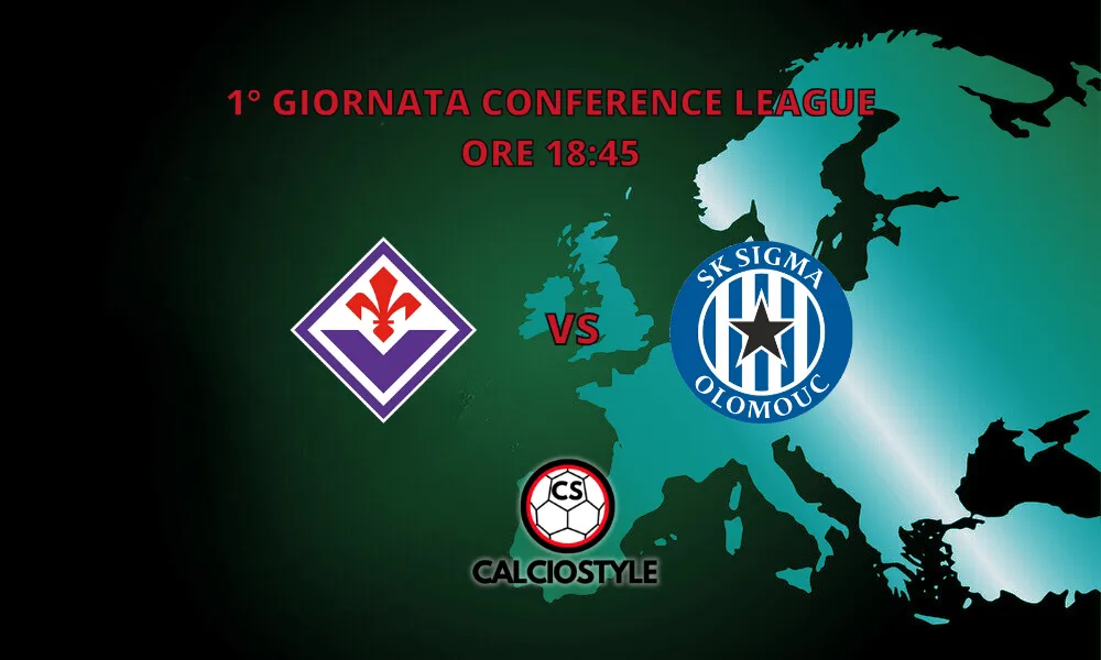 Fiorentina-Sigma Olomouc, formazioni ufficiali