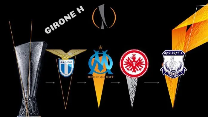 Europa League: Lazio nel girone H, con Marsiglia, E. Francoforte e Apollon