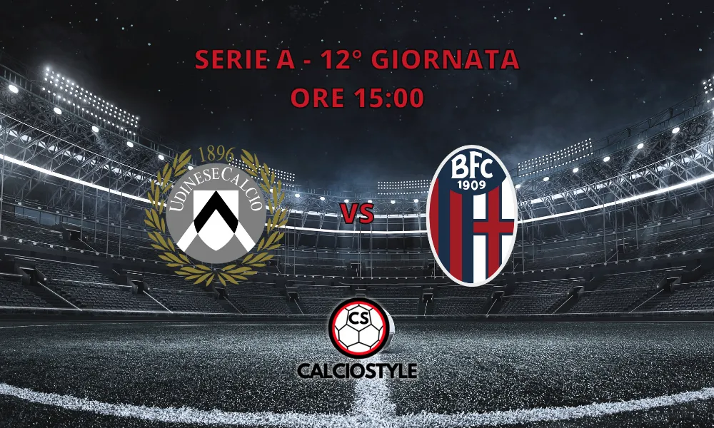 Udinese-Bologna, le formazioni ufficiali: le scelte in attacco di Italiano