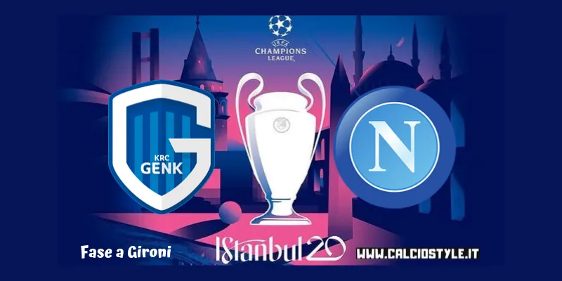 Genk-Napoli: probabili formazioni e dove vederla