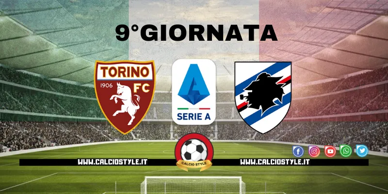 Torino-Sampdoria: probabili formazioni e dove vederla