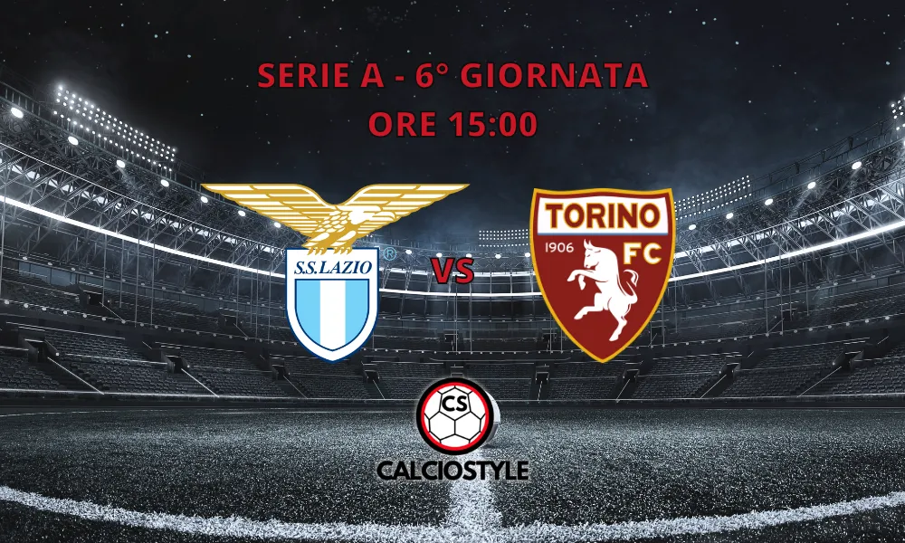 Lazio-Torino, le formazioni ufficiali