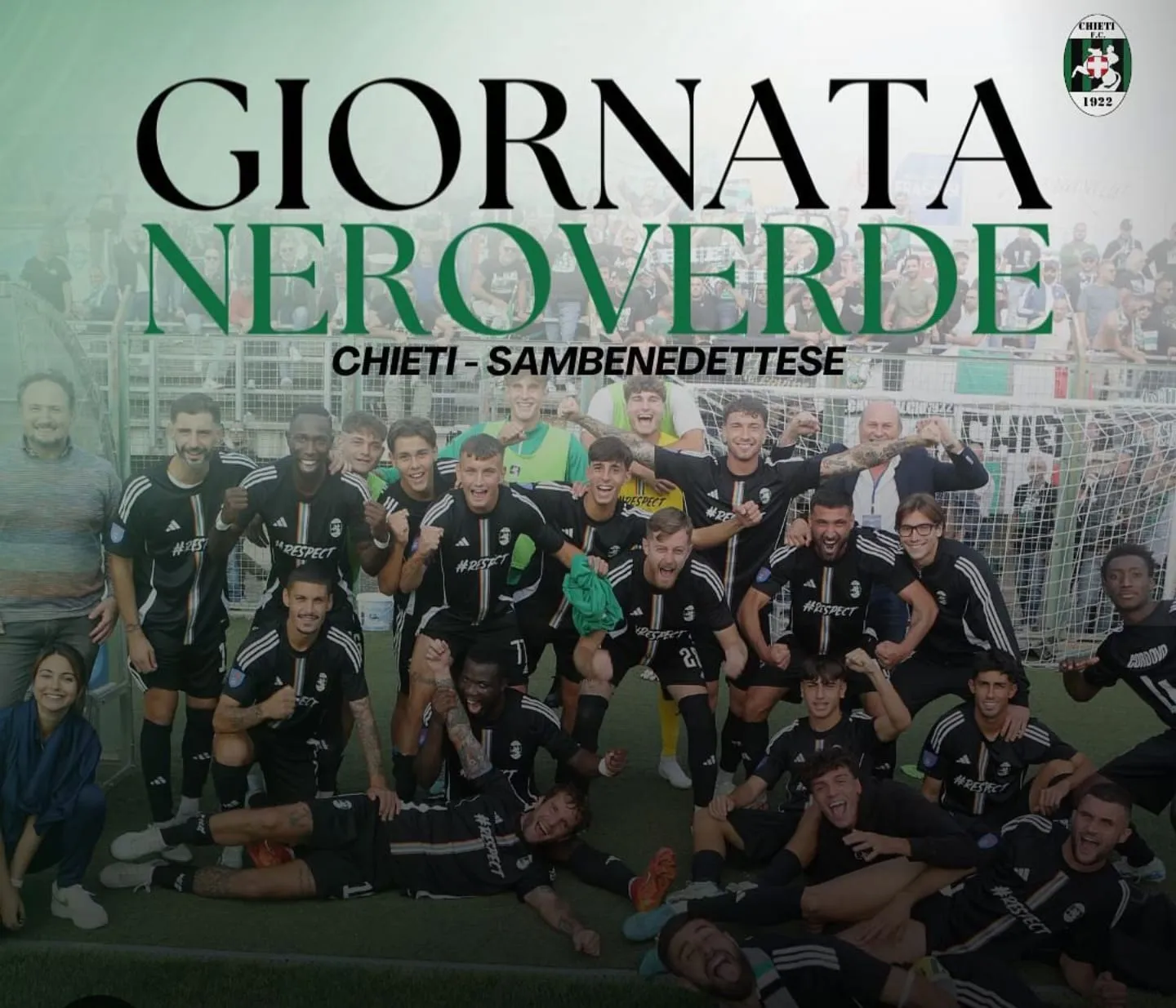 Valeria Marini e Filippo Roma alla Giornata Neroverde del Chieti Calcio