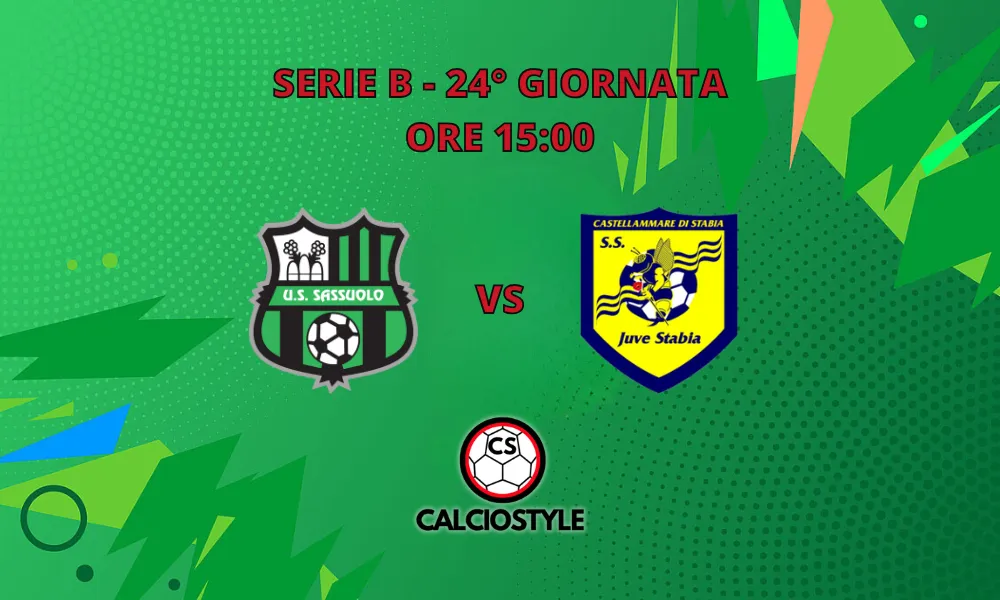 Sassuolo-Juve Stabia, le probabili formazioni e dove vederla