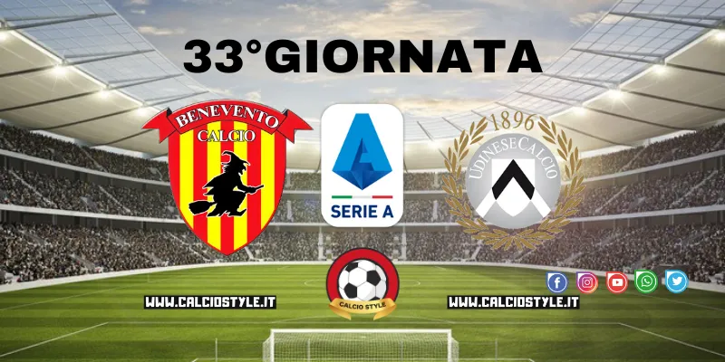 Benevento-Udinese: probabili formazioni e dove vederla