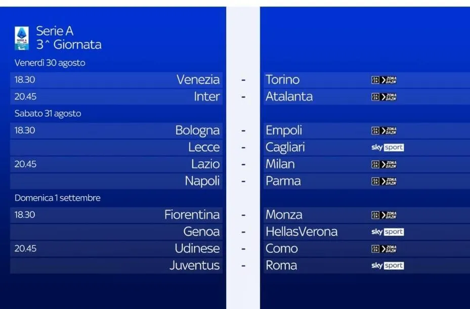 Terza di Serie A