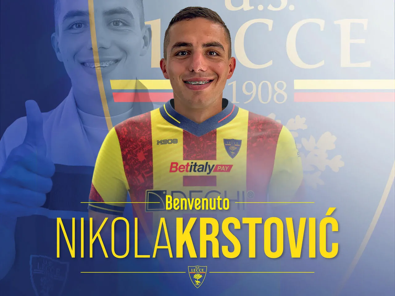 Ufficiale Lecce: ecco Krstović!