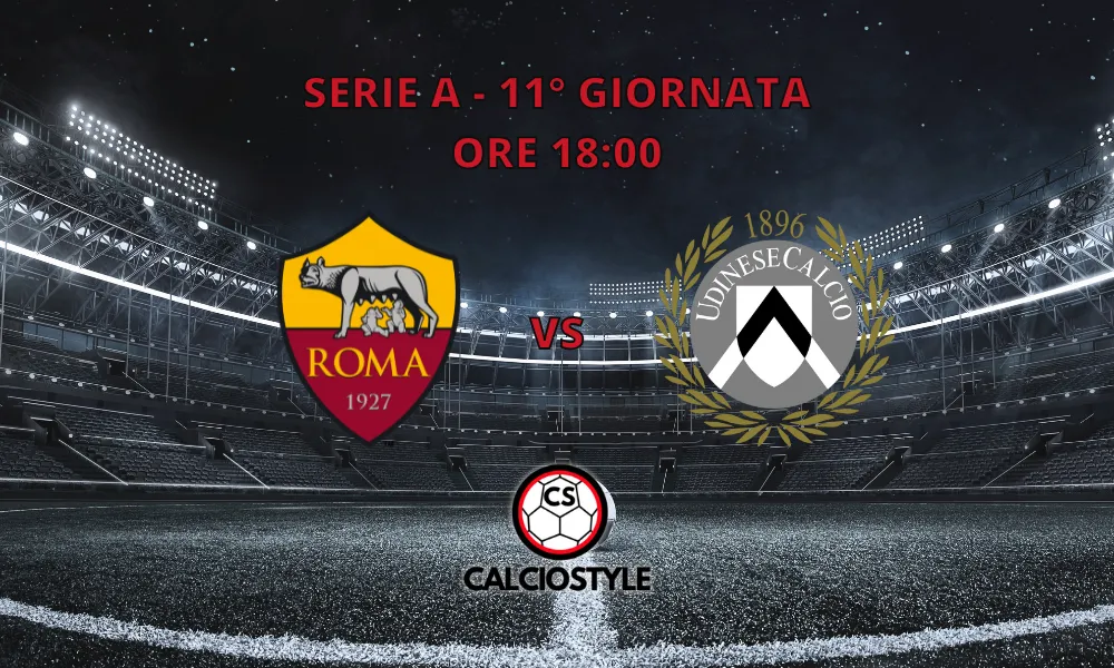 Roma-Udinese: probabili formazioni e dove vederla