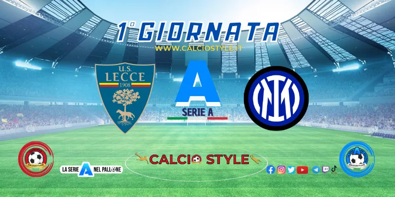 Lecce-Inter, le probabili formazioni e dove vederla