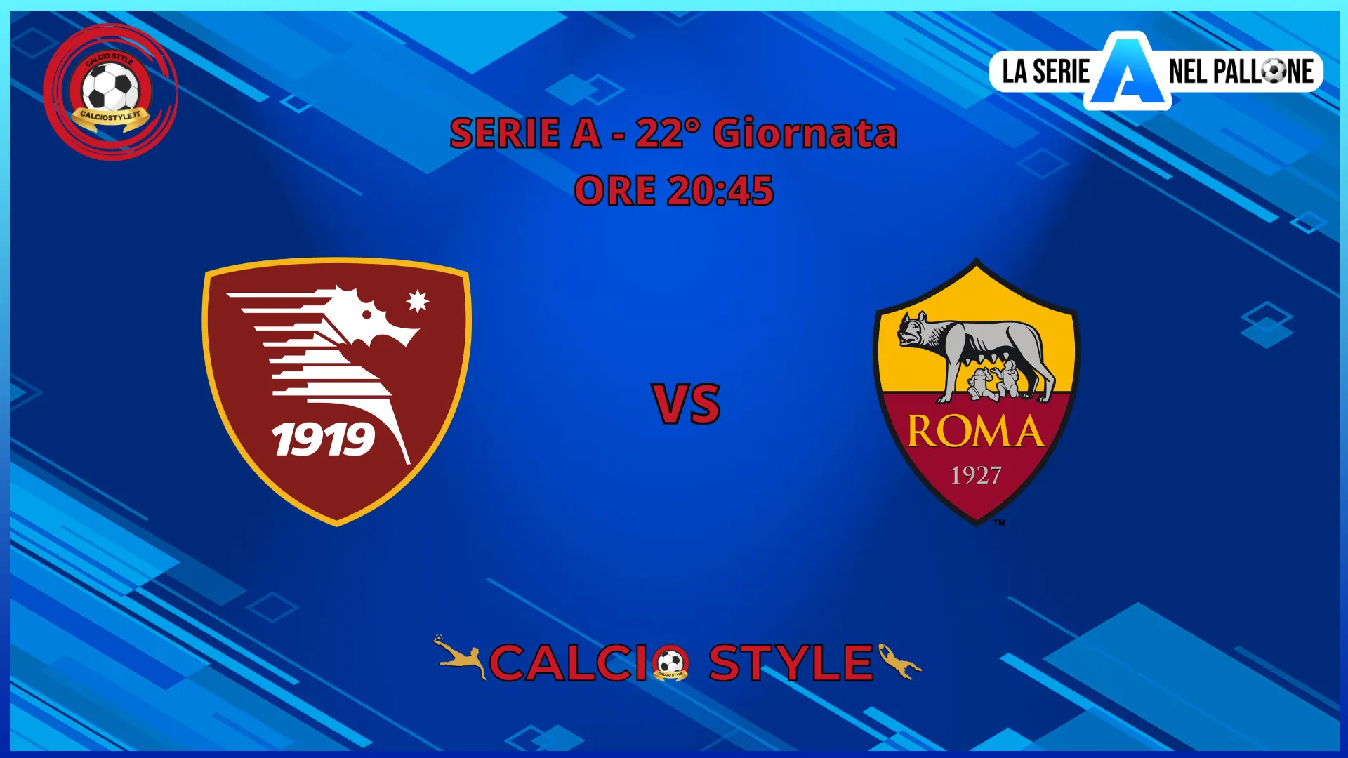 Salernitana – Roma: probabili formazioni e dove vederla
