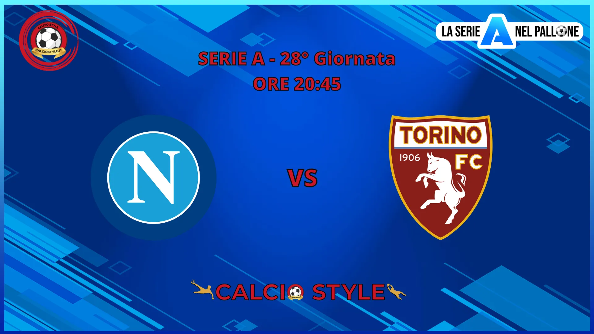 Napoli-Torino, probabili formazioni e dove vederla