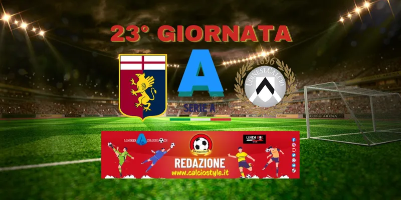 Genoa-Udinese: probabili formazioni e dove vederla