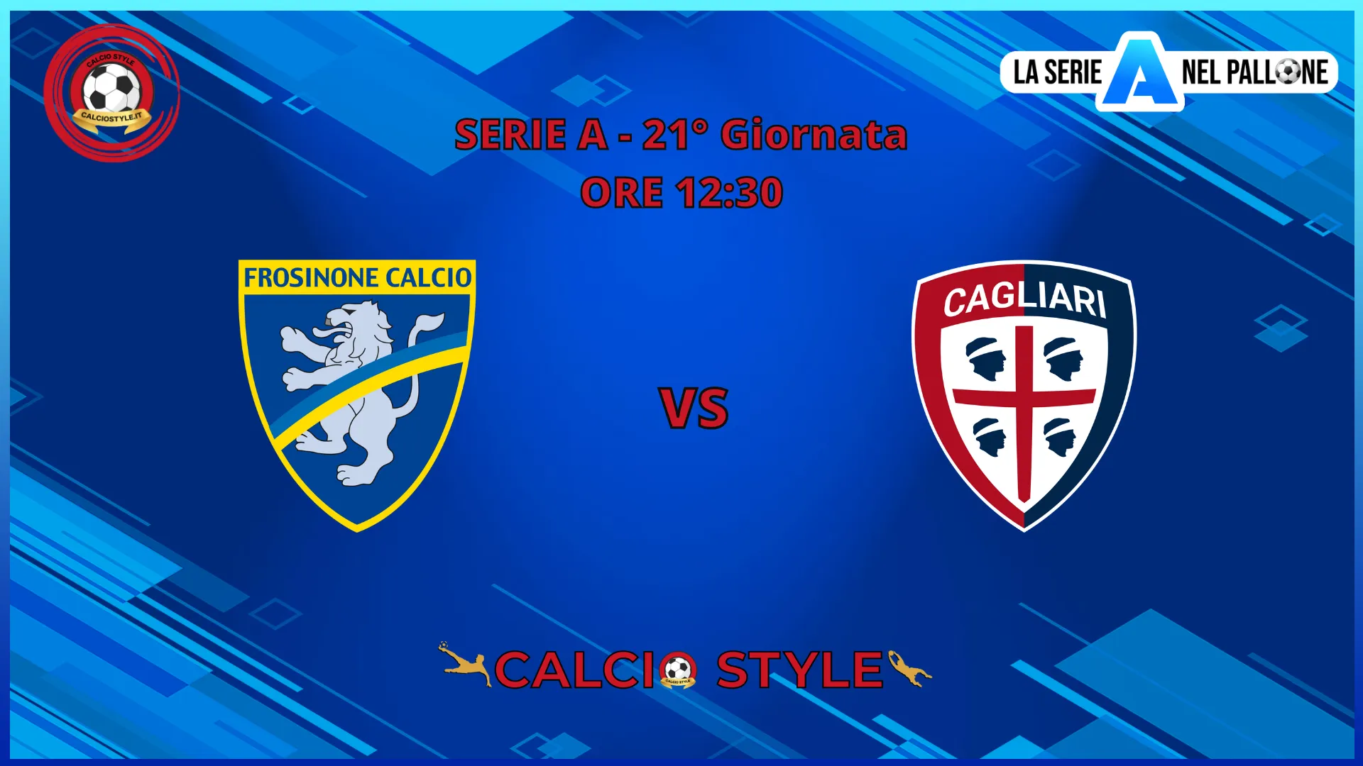 Frosinone - Cagliari: probabili formazioni e dove vederla