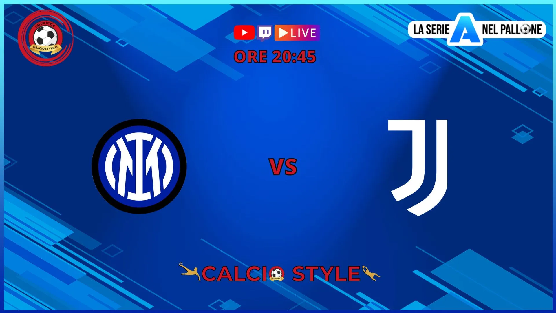 Inter-Juventus: le scelte ufficiali