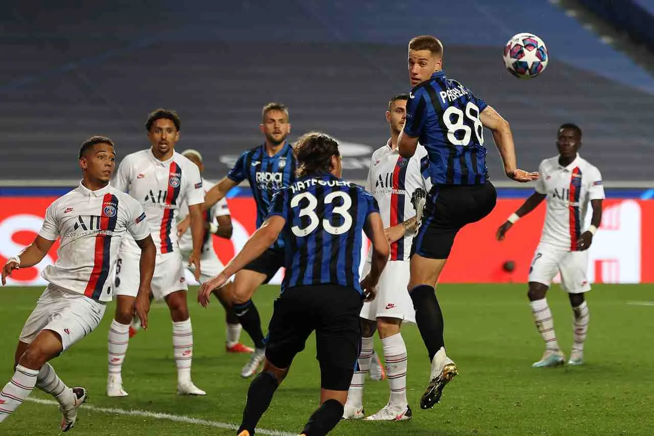 Atalanta-PSG 1-2: La Dea rimontata nel recupero