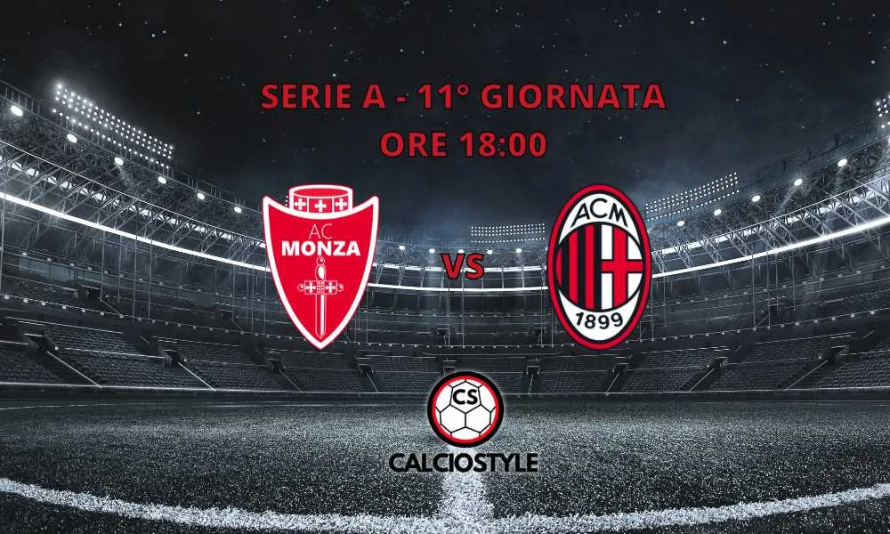 Monza-Milan 0-1. Goal e Highlights