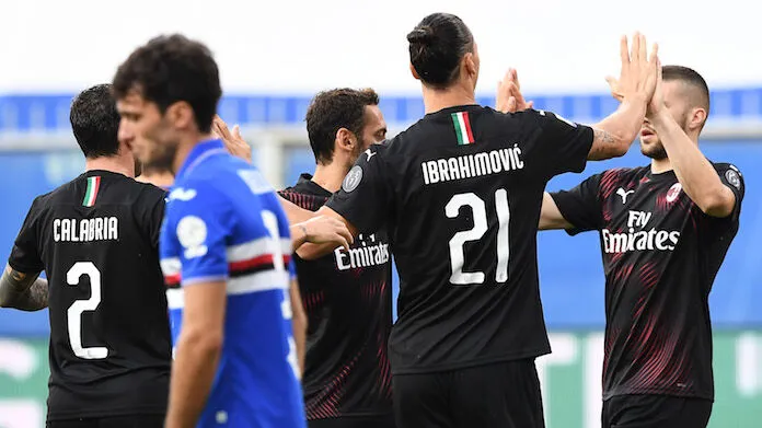 Sampdoria-Milan 1-4: un Diavolo da record
